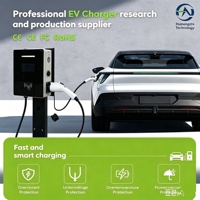 Nueva Estación de Carga para Vehículos Eléctricos de 22kW CA, Tipo 2 CCS2 Nivel 2, Wallbox para Adaptación/Actualización en Hogares y Estacionamientos de Hoteles