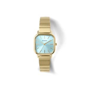 Montre classique carrée pour femmes, luxe, affaires, acier inoxydable, mouvement à quartz analogique, résistante à l'eau, logo personnalisé, acier, femmes - Product Image 4