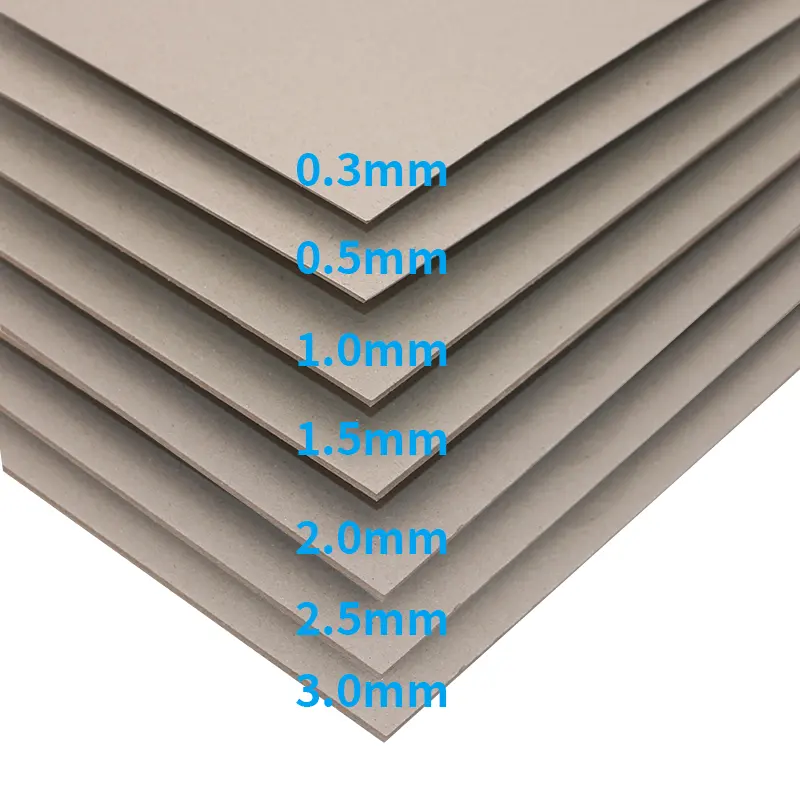उच्च गुणवत्ता आर्थिक कागज गत्ते का डिब्बा ग्रे बोर्ड चादरें डबल ग्रे पेपरबोर्ड ग्रे वापस बोर्ड