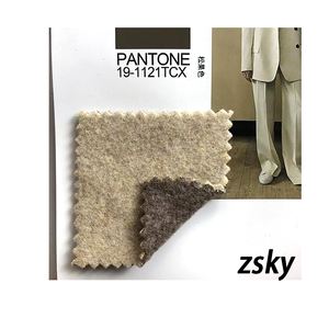 Áo Khoác Công Sở Thanh Lịch Áo Khoác Nam Bằng Len Polyester Vải Dệt Kim Mùa Thu Đông Phong Cách Kỹ Thuật Hai Mặt - Product Image 1