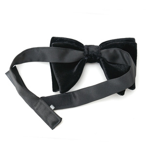 Elegant Adjustable Velvet <strong>Bow</strong> <strong>Tie</strong> for Men Wedding Tuxedo Party Formal Accessory - Product Image 3