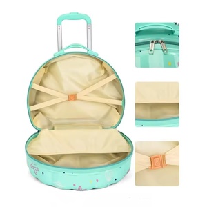 Trẻ em dễ thương phim hoạt hình hành lý thiết lập với thiết kế trang điểm, công suất lớn mẹ con gái vali, 360 ° Spinner Bánh xe đẩy Túi - Product Image 3