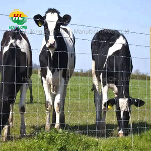 Clôture d'élevage en fil galvanisé pour moutons bovins lapins Joint articulé Clôture agricole nouée Fil d'acier naturel pour la cour - Product Image 3