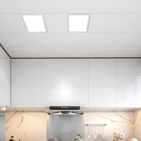 Panneau PVC Intégré Blanc Brillant Stratifié Anti-humidité pour Plafond de Salle de Bain et Cuisine – Vente en Gros