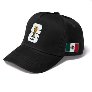 Gorras Snapback del Equipo Nacional de México para la Copa Mundial, las Más Vendidas, con Parche de la Bandera de México, Gorra de Béisbol para Fanáticos del Fútbol - Product Image 1