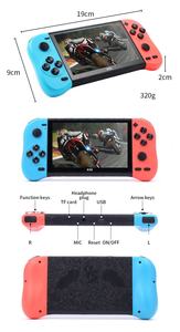 Console de Jogo Mini Portátil NKIWI X50 com 6800 Jogos Integrados e Bateria de 3500mAh - Portátil para BIN//FC/<span class=keywords><strong>NES</strong></span> - Product Image 6