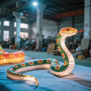 Linterna con Forma de Serpiente, Impermeable, Decoraciones Festivas para el Día de los Inocentes, Pascua, Día del Padre, Año Nuevo Chino - Duradera - Product Image 1