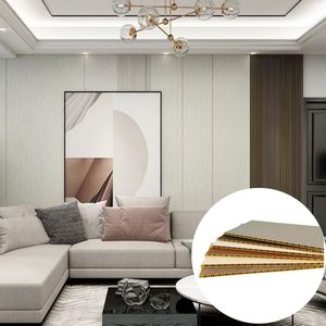 Meilleur prix d'usine Bambou-Fibre de <span class=keywords><strong>bois</strong></span> Clapboard intégré Revêtement demi-mur à chargement automatique pour la décoration intérieure - Product Image 1