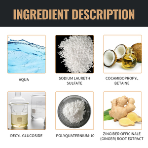 A1011 Champú de gel suave herbal 100ml para el crecimiento del cabello Activación de raíces Nutritiva Engrosamiento y refrescante contra la caída del cabello - Product Image 4