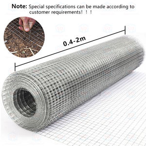 SRX-Haute Qualité Galvanisé Fil <span class=keywords><strong>De</strong></span> Fer Acier PVC Enduit Soudé Mesh <span class=keywords><strong>Rouleau</strong></span> 1x1 2x2 4x4 Animaux Clôture Écran Application - Product Image 5