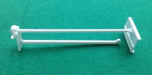 F29A Paper Shelf Paper Display Stand <b>Hooks</b> Supermarket Shelf Plastic <b>Hook</b> Hanging - Product Image 6