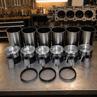 Kit de révision moteur d'origine SINOTRUK KC1560030010 – Ensemble piston, chemise et segments pour camion diesel 290 CV – Pièces de rechange