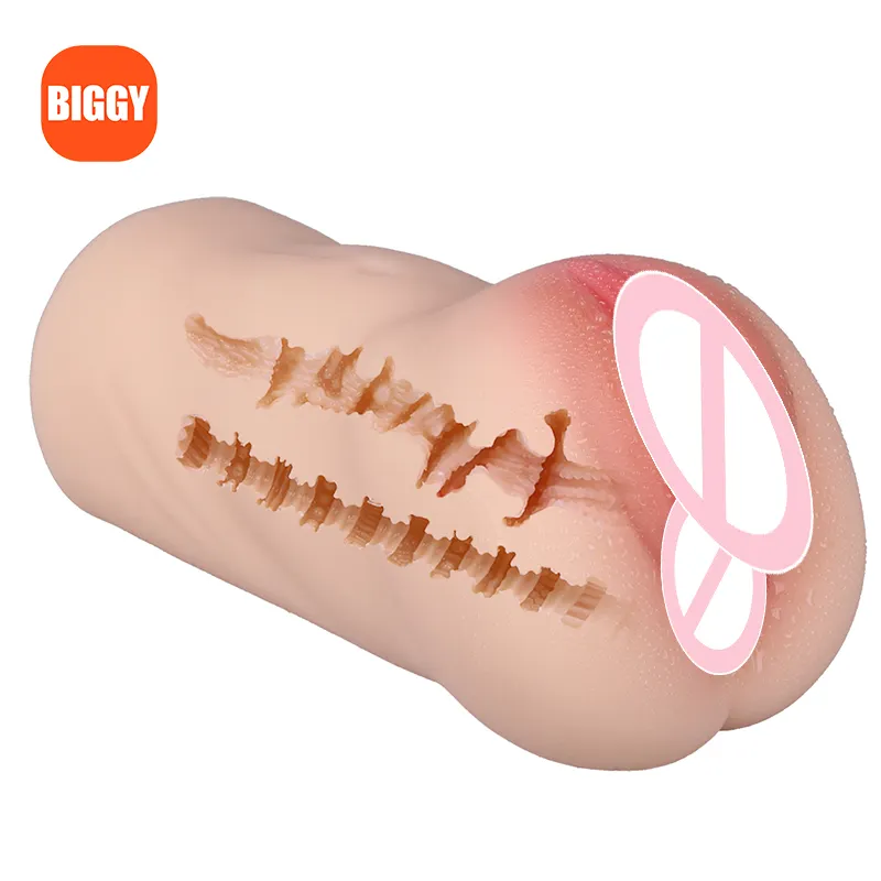 Lifelike Male Masturbator Pocket Pussy Realistic Textured Vagina Anus Stroke Adult Sex Toys Masturbation Cup For Men
