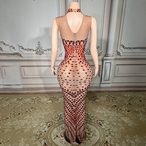 ノーバンスY3737-Eノースリーブマタニティドレス写真撮影カットウエストボールガウンプロムドレスウェディングドレス花嫁介添人用 - Product Image 6