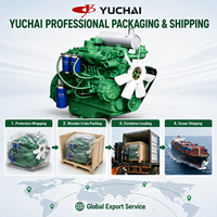 Moteur diesel agricole YUCHAI YC4A80-T20, fiable, faible consommation de carburant, couple puissant pour tracteurs et machines agricoles
