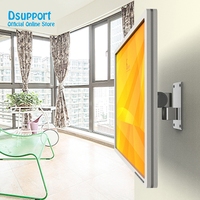 360 grados de movimiento completo de aleación de aluminio LCD LED Monitor TV soporte de montaje en pared brazo de carga 15 Kgs categoría de producto soportes y carros de TV