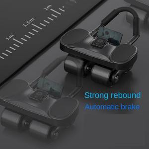 Matériel ABS <span class=keywords><strong>direct</strong></span> d'usine Support de coude de roue abdominale Rebond automatique Comptage intelligent Équipement de fitness pour une salle de sport à usage domestique - Product Image 4
