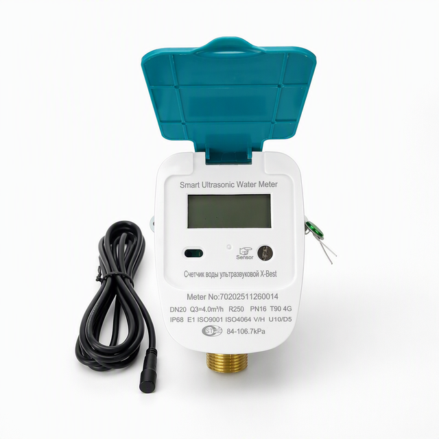 Water Modbus Rs485 Meter Brass OEM Remote Reading Valve Ultrasonic Meter GPRS 4G NB-IoT LoRa LoRaWAN Smart Digital Water Meter