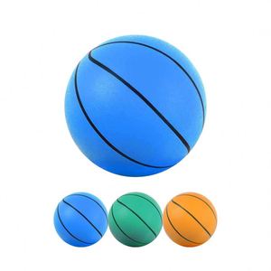 New Wholesale Children's Gift Basketball Soft Silent Portable PU Foam 21cm Basket Ball for Kids in Home - Product Image 2