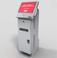 Restaurant numéro d'attente appelant le client sans fil automatique kiosque file d'attente système de gestion de billetterie pour la banque