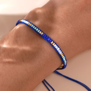 Bracelets porte-bonheur ajustables en perles tissées et tressées multicolores Ximang 2026, style traditionnel, nouveauté été pour femmes, vente en gros - Product Image 2