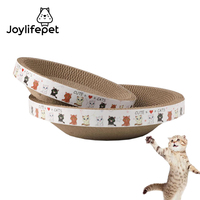 Jouets pour animaux de compagnie nouveautés bol en forme de chat ondulé planche à gratter grand chat fournitures jouet résistant chat gratter jouer