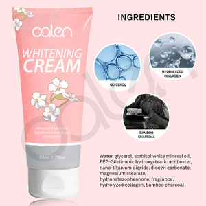 Crema blanqueadora de piel, piezas privadas, abrillantador OEM/ODM, 50ml - Product Image 2