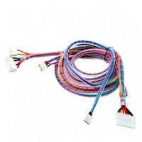 Arnés de Cables Multiconector Personalizado con Código de Color y Tubo Espiral, Carcasa de Plástico Multipin para Electrodomésticos