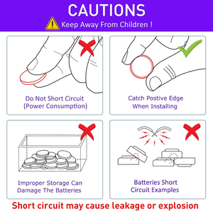Batería de litio CR1632 3V Coin 5 Pack <span class=keywords><strong>CR</strong></span> <span class=keywords><strong>1632</strong></span> Baterías de celda para monitor de presión de neumáticos - Product Image 6