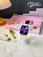 Montre connectée de luxe 2024 A89plus IP67 pour femme, avec collier, boucles d'oreilles, bracelet et bague A58 A68 A89 Plus Combo A68plus A58plus