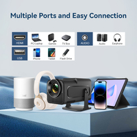 Hotack HY320AA Smart Android TV Projecteur HD Home Theater Video Proyector Portátil Mini Proyector al aire libre