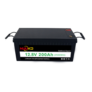 NUUKO锂离子电池12V 100ah 200ah Lifepo4电池组用于太阳能存储系统的深循环电池组 - Product Image 4