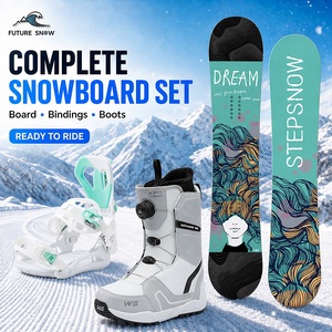 <span class=keywords><strong>Snowboard</strong></span> tout-terrain pour enfants 2026 avec noyau en bois de peuplier, flexibilité souple, pliable, léger, kit complet pour un apprentissage facile - Product Image 1