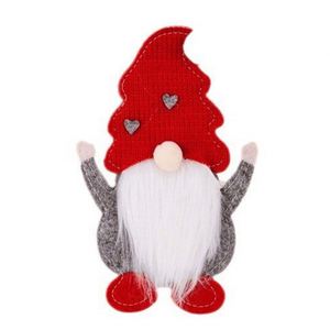 Juego de Cuchillo y Tenedor Navideños con Diseño de Gnomo Adorable Rudolph, Decoraciones de Anciano sin Rostro, Venta al por Mayor Directa de Fábrica - Product Image 1