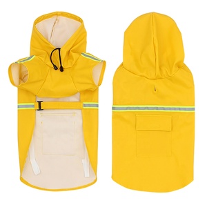 Venta caliente nuevo impermeable para mascotas PU impermeable al aire libre ropa para perros grandes al por mayor impermeable <span class=keywords><strong>reflectante</strong></span> para perros Corgi impermeable - Product Image 3