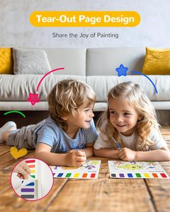 Livres de coloriage <span class=keywords><strong>à</strong></span> <span class=keywords><strong>l</strong></span>'eau pour tout-petits, animaux marins, livres de coloriage <span class=keywords><strong>à</strong></span> <span class=keywords><strong>l</strong></span>'<span class=keywords><strong>aquarelle</strong></span>, ensemble de livres de coloriage pour enfants, jouet d'activités - Product Image 5