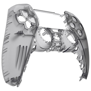 EXtremeRate Carcasa personalizada Clear <span class=keywords><strong>Black</strong></span> Front Venta al por mayor Reemplace la carcasa para <span class=keywords><strong>PS5</strong></span> <span class=keywords><strong>Controller</strong></span> Gamepad - Product Image 1