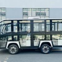 Vente en gros 11 14 places Mini Bus électrique à quatre roues Ville Bus touristique à vendre