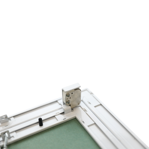 Plaque d'accès dissimulée carrée en alliage d'aluminium avec loquet magnétique tactile pour plafond en plaques de plâtre, extérieur et sous-sol - Product Image 3