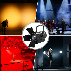 Igracelite 200W/400W LED RGBAL Zoom Fresnel Luce da Studio per Chiesa e Palcoscenico Teatrale - Product Image 4