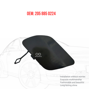 タイヤフックカバーリア車バンパートレーラーカバーOEM 205-885-0224 205 885 0224 2058850224メルセデスW205 Cクラス15-18用 - Product Image 2