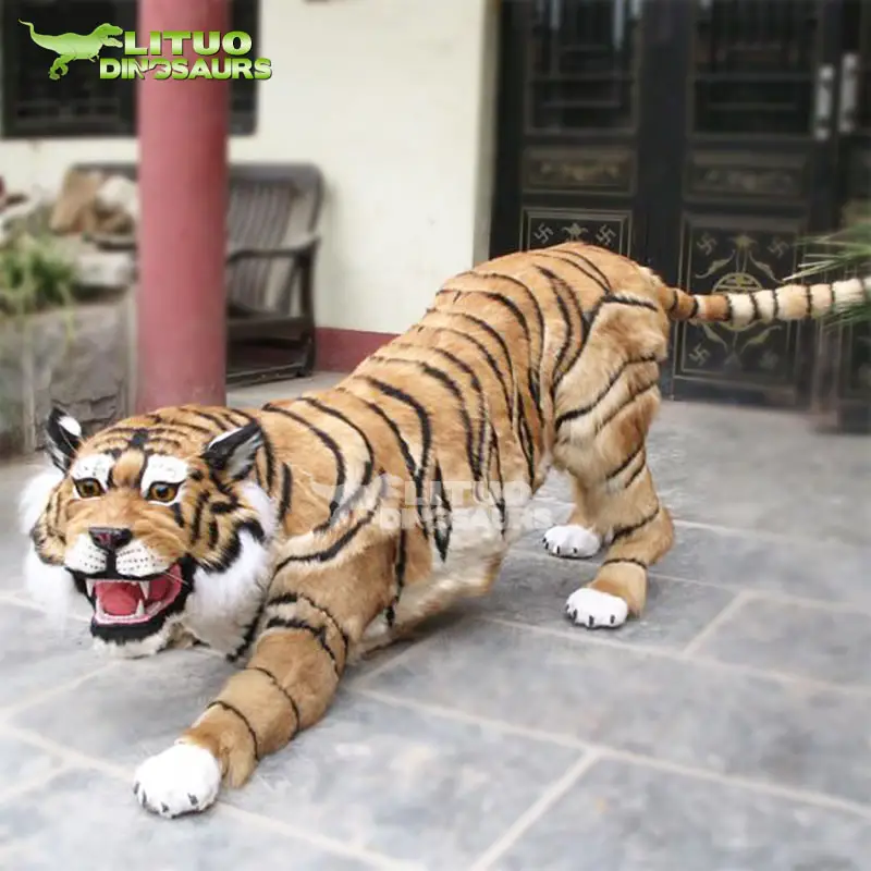 Real Animal Model Tiger Life Size