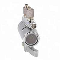 Aérateur de robinet en acier inoxydable adaptateur double inverseur pour purificateur d'eau accessoires d'irrigateur Oral interrupteur de vanne de haute qualité