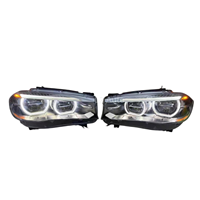 Kit de modernisation des phares pour BMW X5 2014-2017, phares LED BMW F15, phares LED BMW X5M F85, version américaine, phare Angel Eye