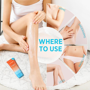 <span class=keywords><strong>Crema</strong></span> <span class=keywords><strong>Depilatoria</strong></span> Sin Dolor de 5 Minutos con Fórmula Herbal Sin Irritación para Mujeres con Piel Sensible, Área del Bikini, Piernas y Brazos - Product Image 4