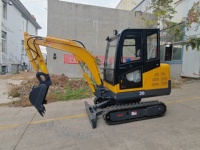 Excavator Sunblaze SH35 Mini Excavator Baru, Mesin Penggali Crawler Mini untuk Kehutanan, Pertanian, dan Dalam Ruangan