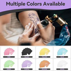Alfombrilla de Tatuaje Portátil de 3 Capas, Impermeable, de Polipropileno Rosa, Desechable, Suave, para Estudio de Tatuajes - Product Image 5