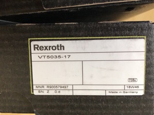 Amplificador de Potencia Digital REXROTH 5035-1X, Placa Amplificadora Proporcional Hidráulica, Servomotor de Plástico, Equipo Industrial - Product Image 3
