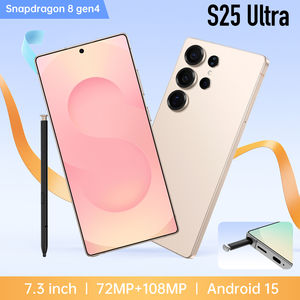 Teléfono inteligente S25 Ultra + desbloqueado de alta calidad 5G teléfono móvil barato 16 + 512GB almacenamiento 2K resolución de pantalla LTE comparable S24 Ultra - Product Image 2