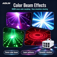 Lampu Kupu-kupu LED 30W Lapis Ganda RGBW 4in1 DMX512 Aktif Suara Otomatis DJ Disko KTV Pesta Efek Pencahayaan Panggung